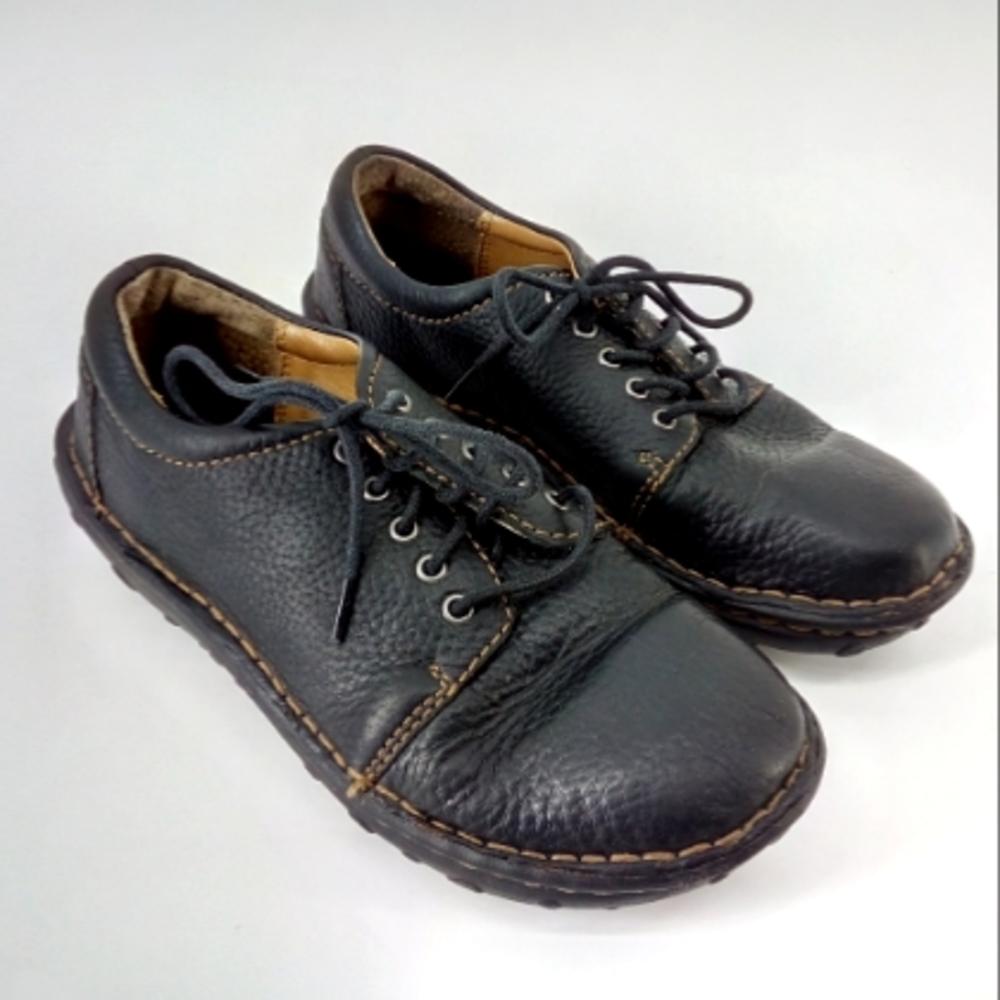 Cabela's Genuine Leather Big Kid 6M Laced Sneakers Dark Brown